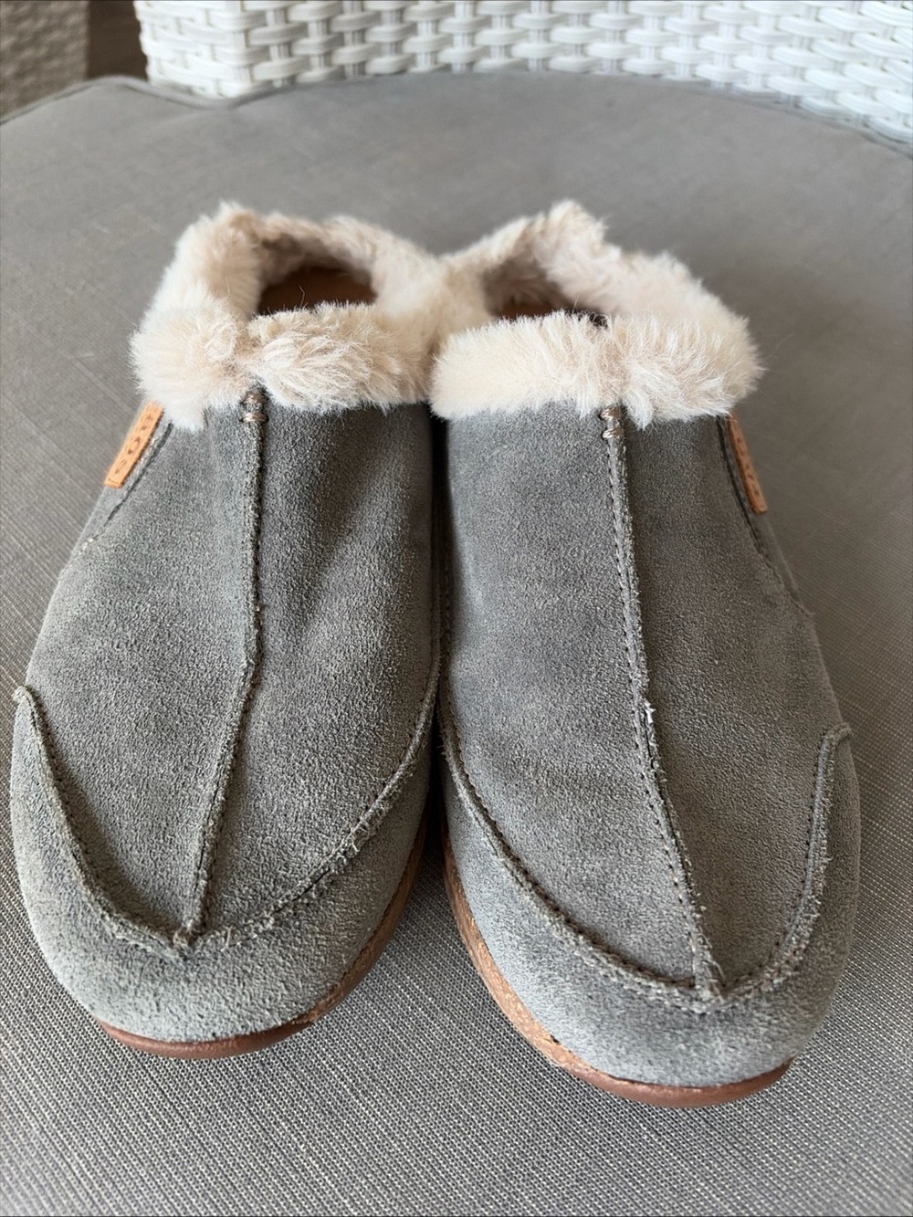 Taos Future Low Clog Slipper Suede FTR-14064 Women Size 8 - Picture 4 of 7